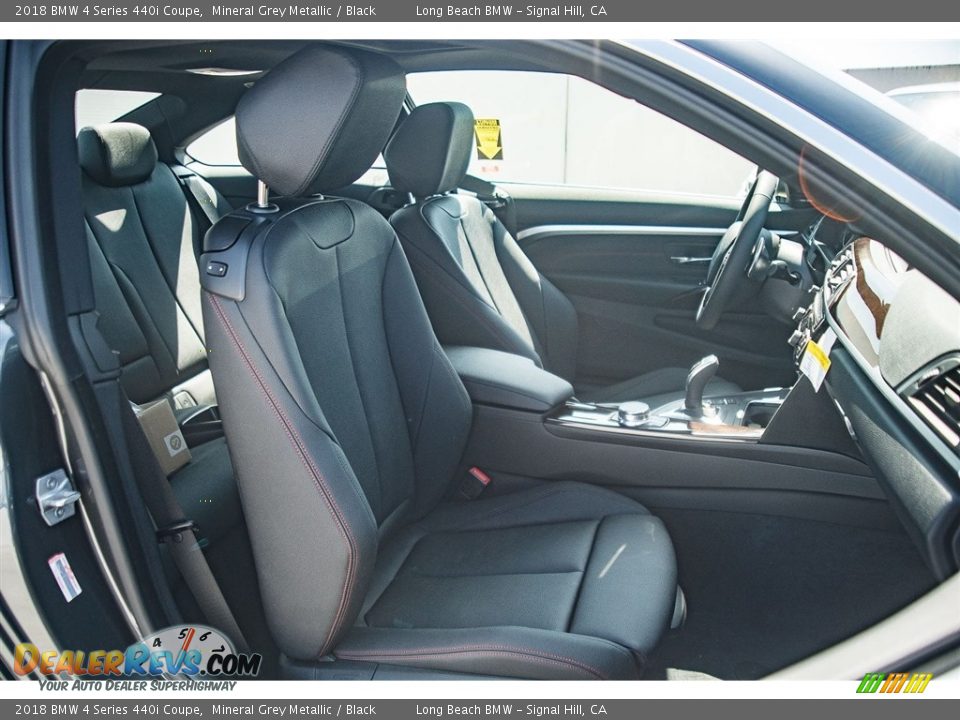 2018 BMW 4 Series 440i Coupe Mineral Grey Metallic / Black Photo #2