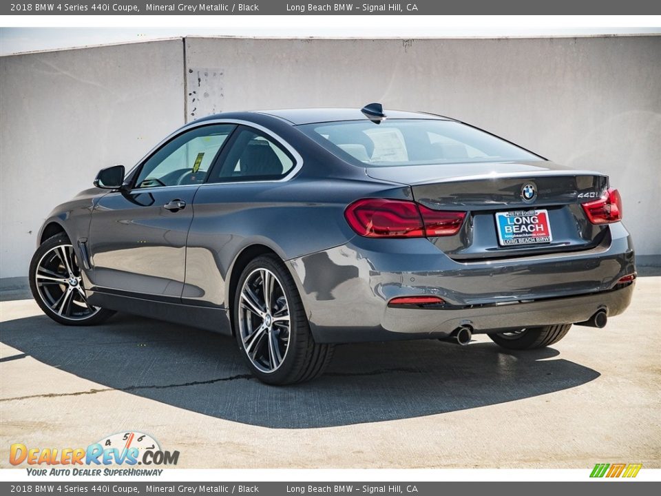 2018 BMW 4 Series 440i Coupe Mineral Grey Metallic / Black Photo #3