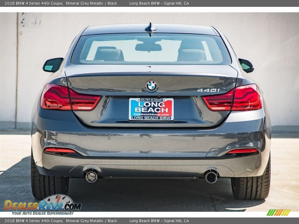 2018 BMW 4 Series 440i Coupe Mineral Grey Metallic / Black Photo #4