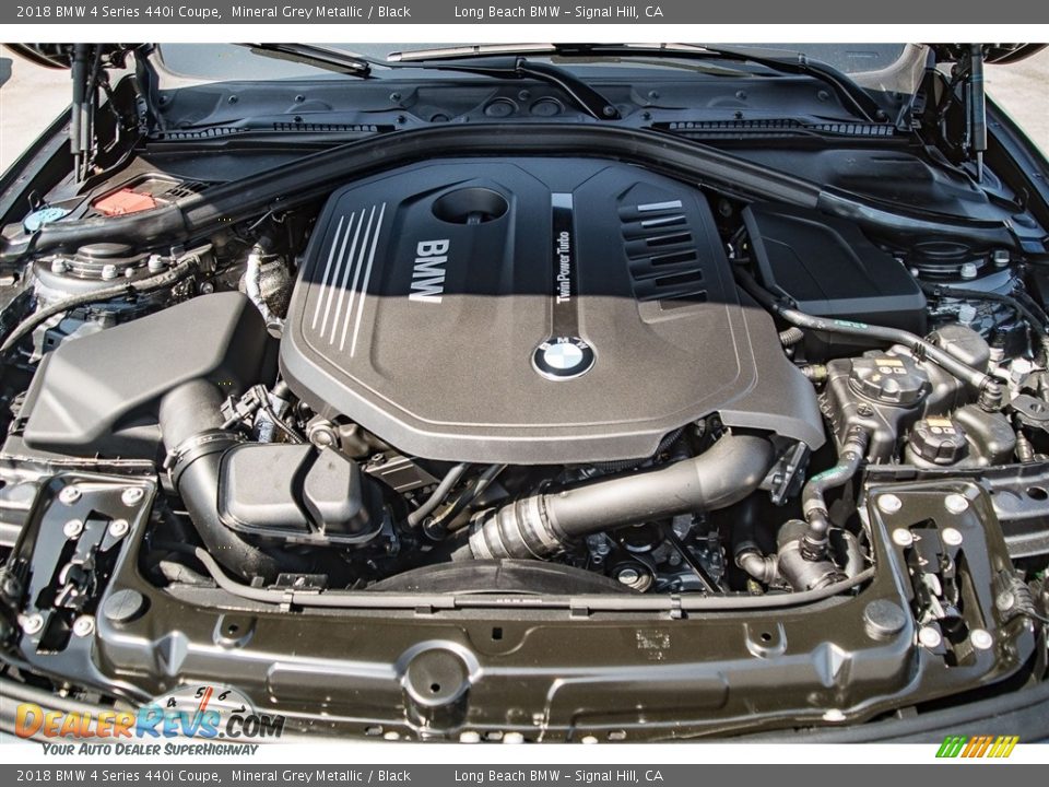 2018 BMW 4 Series 440i Coupe 3.0 Liter DI TwinPower Turbocharged DOHC 24-Valve VVT Inline 6 Cylinder Engine Photo #7