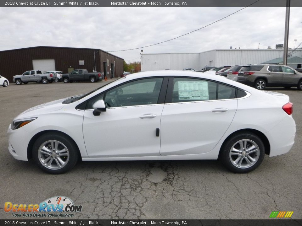 2018 Chevrolet Cruze LT Summit White / Jet Black Photo #2