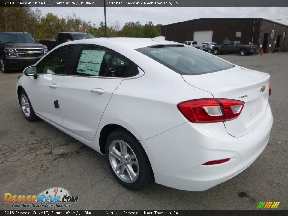 2018 Chevrolet Cruze LT Summit White / Jet Black Photo #3