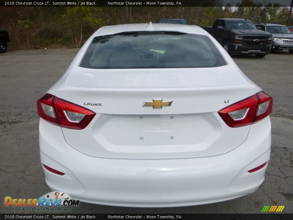 2018 Chevrolet Cruze LT Summit White / Jet Black Photo #4