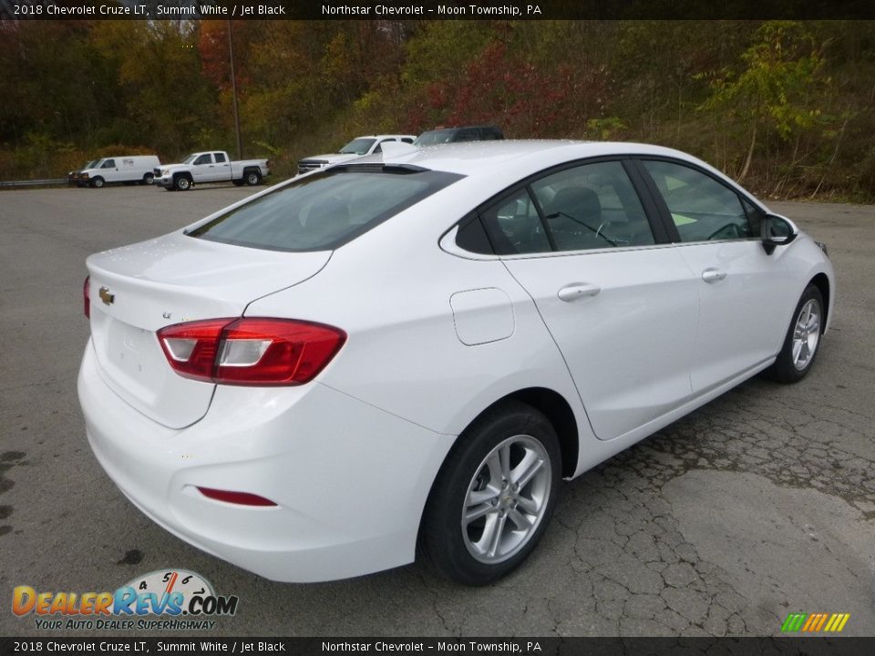 2018 Chevrolet Cruze LT Summit White / Jet Black Photo #5