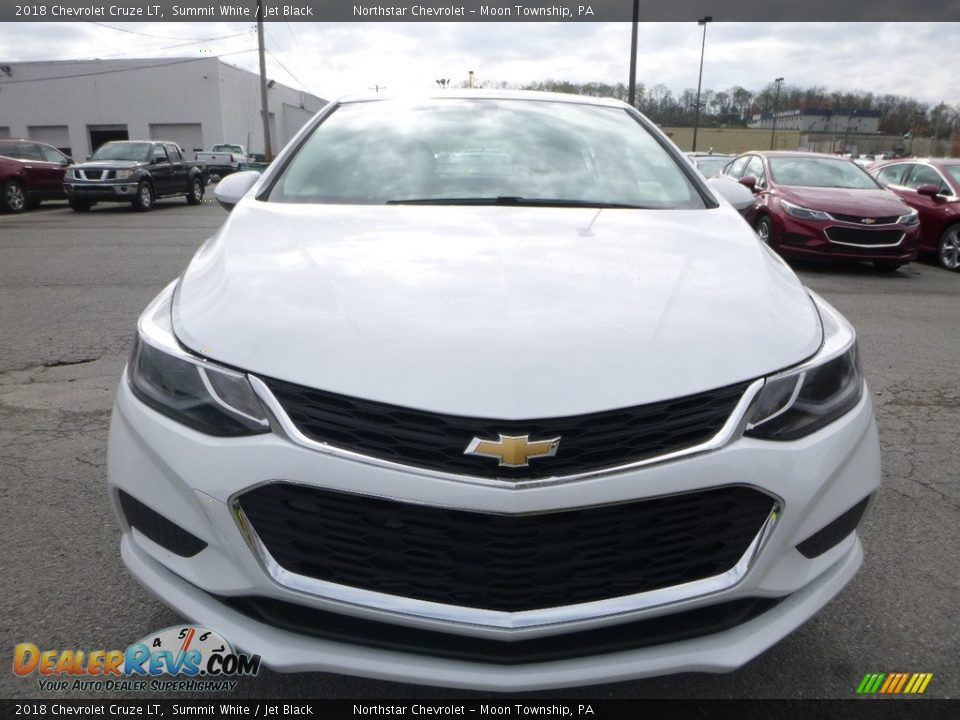 2018 Chevrolet Cruze LT Summit White / Jet Black Photo #8