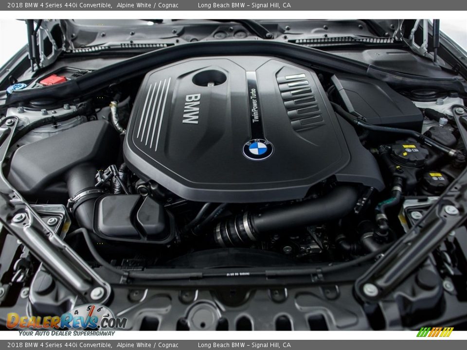2018 BMW 4 Series 440i Convertible 3.0 Liter DI TwinPower Turbocharged DOHC 24-Valve VVT Inline 6 Cylinder Engine Photo #8