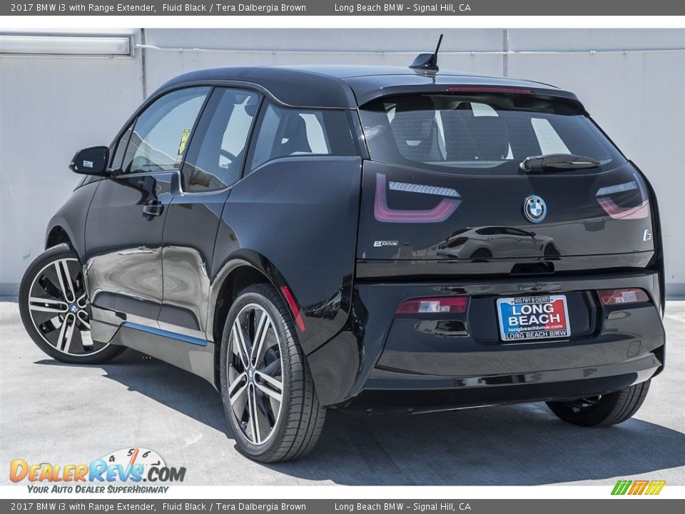 2017 BMW i3 with Range Extender Fluid Black / Tera Dalbergia Brown Photo #3