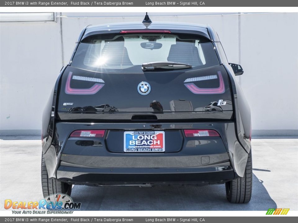 2017 BMW i3 with Range Extender Fluid Black / Tera Dalbergia Brown Photo #4