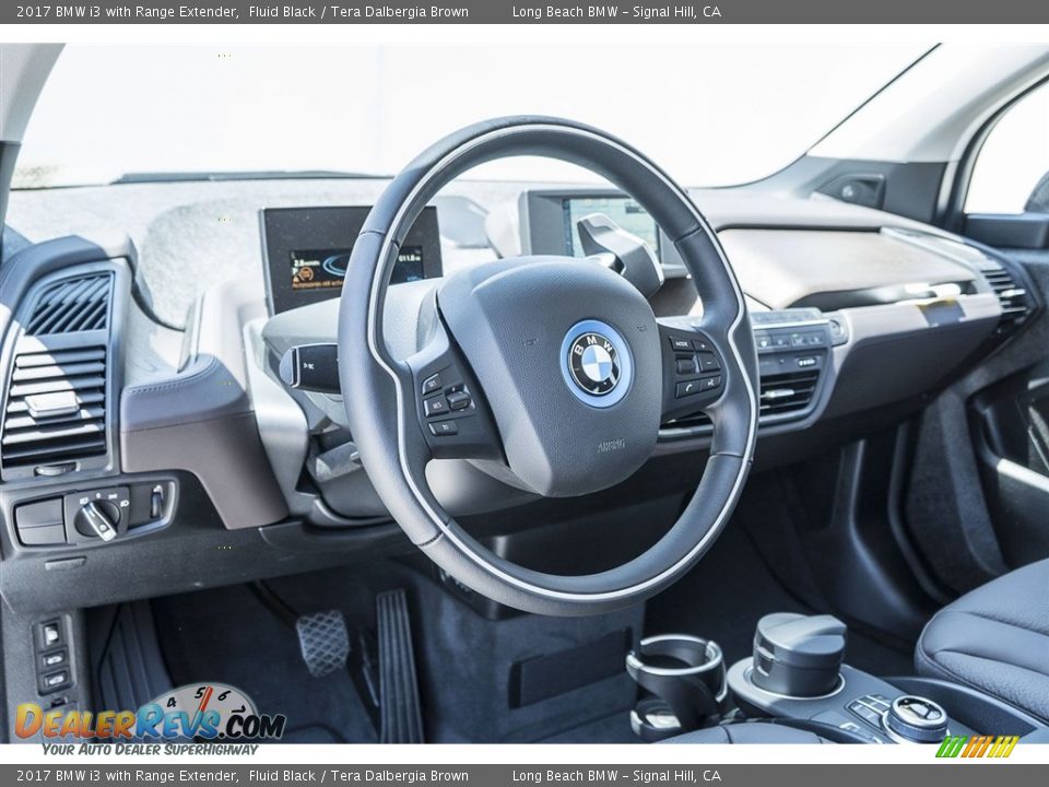 2017 BMW i3 with Range Extender Fluid Black / Tera Dalbergia Brown Photo #5