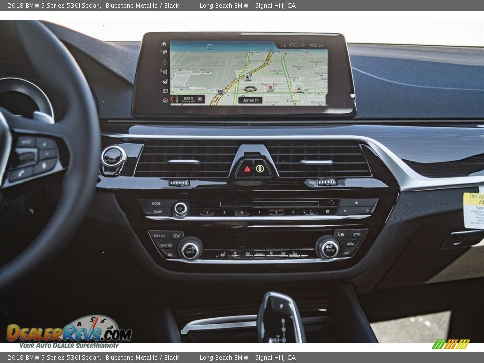 2018 BMW 5 Series 530i Sedan Bluestone Metallic / Black Photo #6