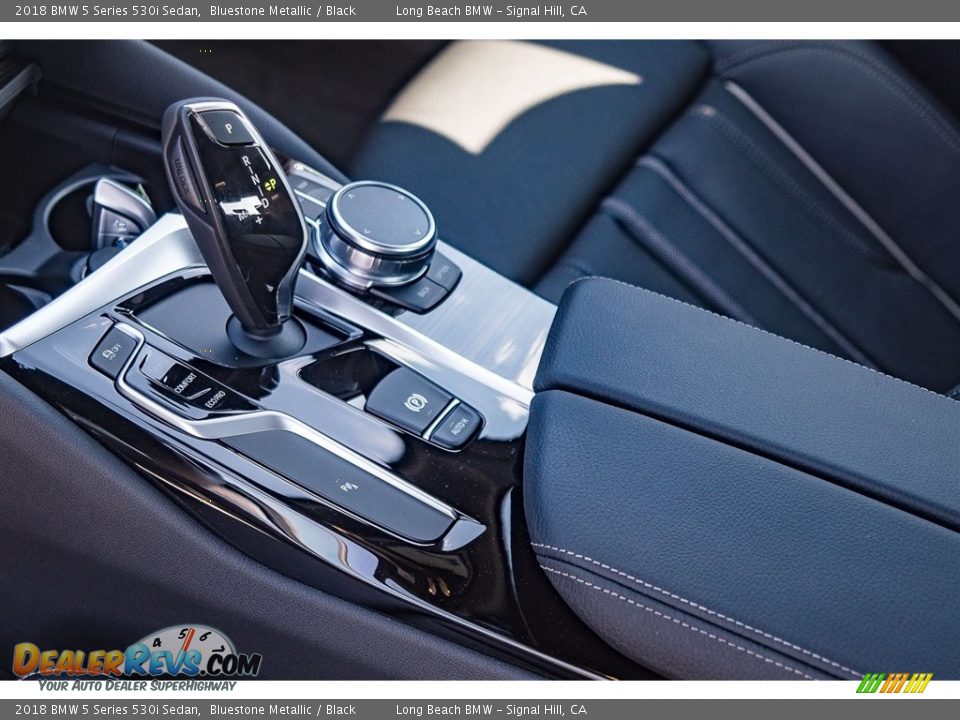 2018 BMW 5 Series 530i Sedan Bluestone Metallic / Black Photo #7