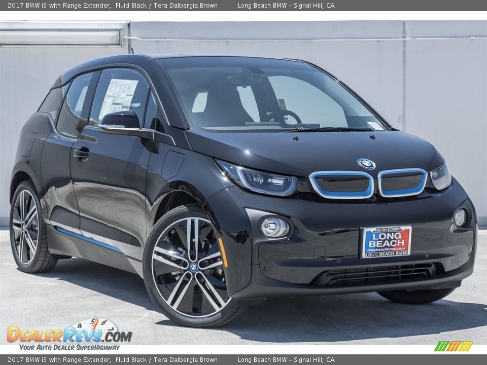 2017 BMW i3 with Range Extender Fluid Black / Tera Dalbergia Brown Photo #11