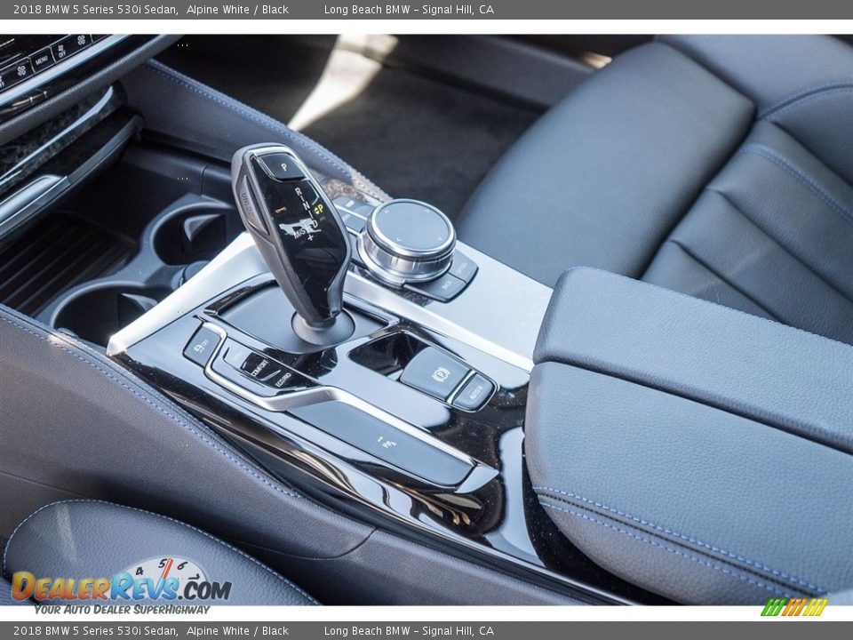 2018 BMW 5 Series 530i Sedan Alpine White / Black Photo #7