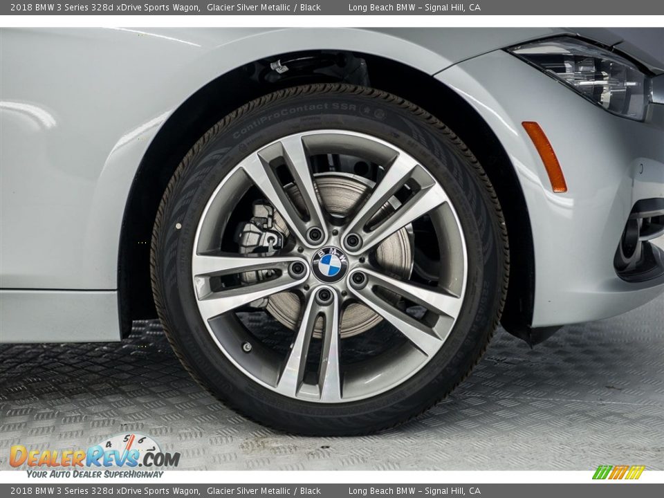 2018 BMW 3 Series 328d xDrive Sports Wagon Wheel Photo #9