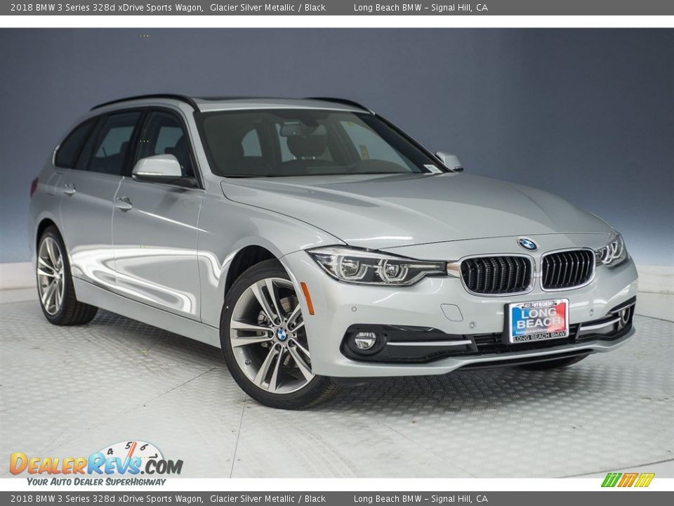 Front 3/4 View of 2018 BMW 3 Series 328d xDrive Sports Wagon Photo #11