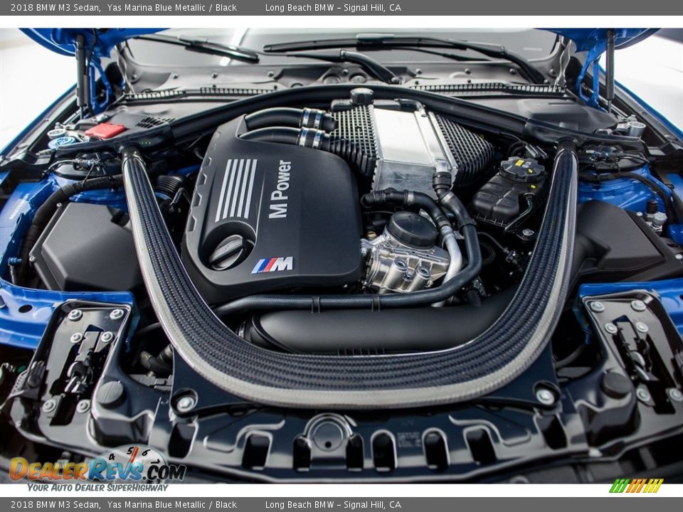 2018 BMW M3 Sedan 3.0 Liter TwinPower Turbocharged DOHC 24-Valve VVT Inline 6 Cylinder Engine Photo #8