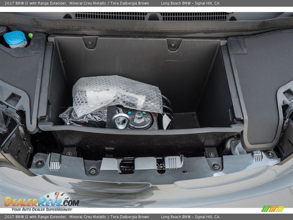 2017 BMW i3 with Range Extender Mineral Grey Metallic / Tera Dalbergia Brown Photo #8