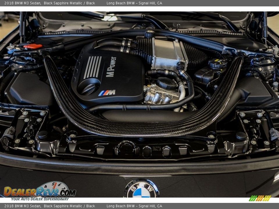 2018 BMW M3 Sedan 3.0 Liter TwinPower Turbocharged DOHC 24-Valve VVT Inline 6 Cylinder Engine Photo #5