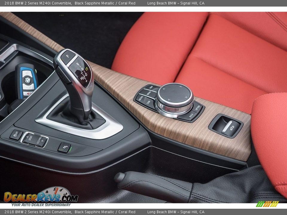 2018 BMW 2 Series M240i Convertible Shifter Photo #7