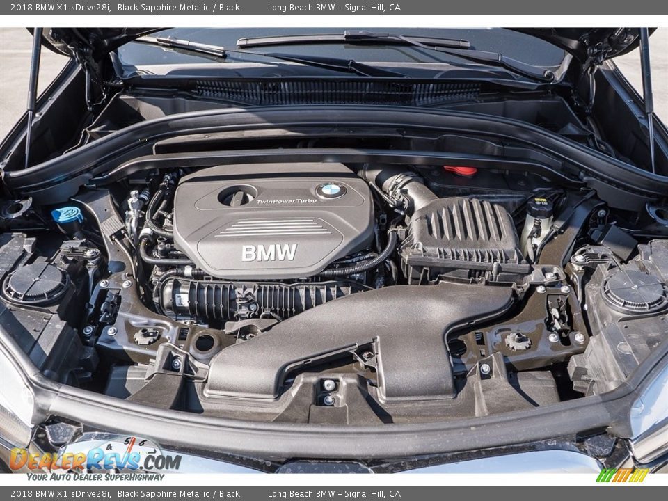 2018 BMW X1 sDrive28i 2.0 Liter DI TwinPower Turbocharged DOHC 16-Valve VVT 4 Cylinder Engine Photo #8