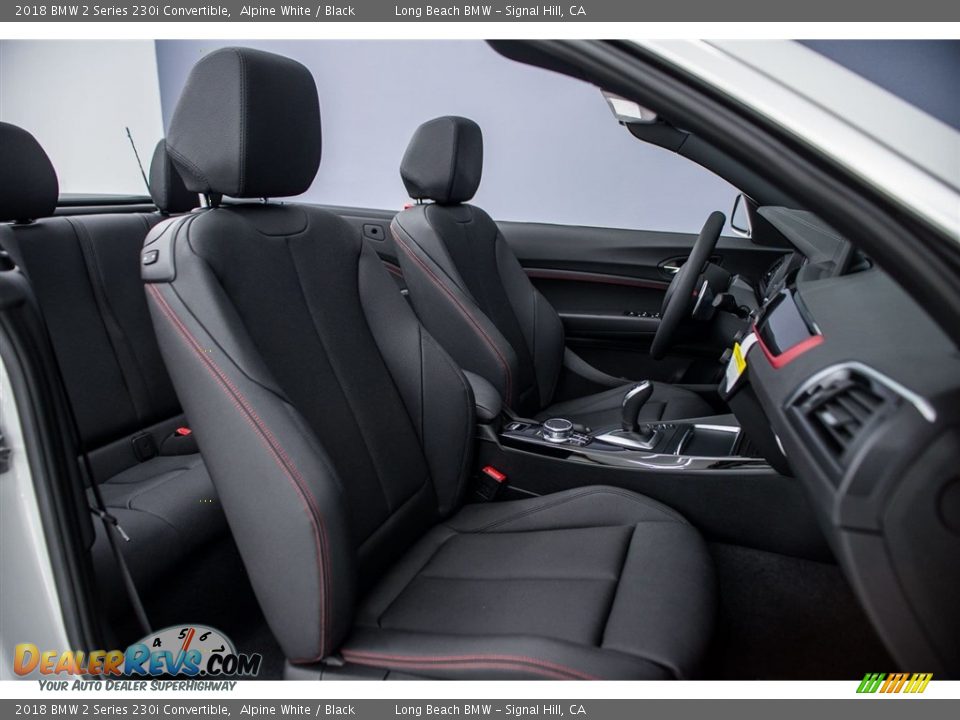 Front Seat of 2018 BMW 2 Series 230i Convertible Photo #2