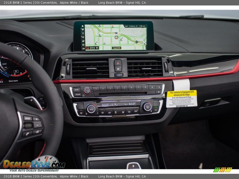 Controls of 2018 BMW 2 Series 230i Convertible Photo #5