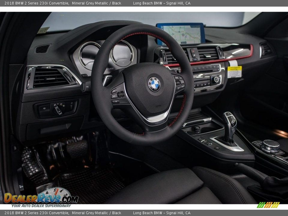 Dashboard of 2018 BMW 2 Series 230i Convertible Photo #6