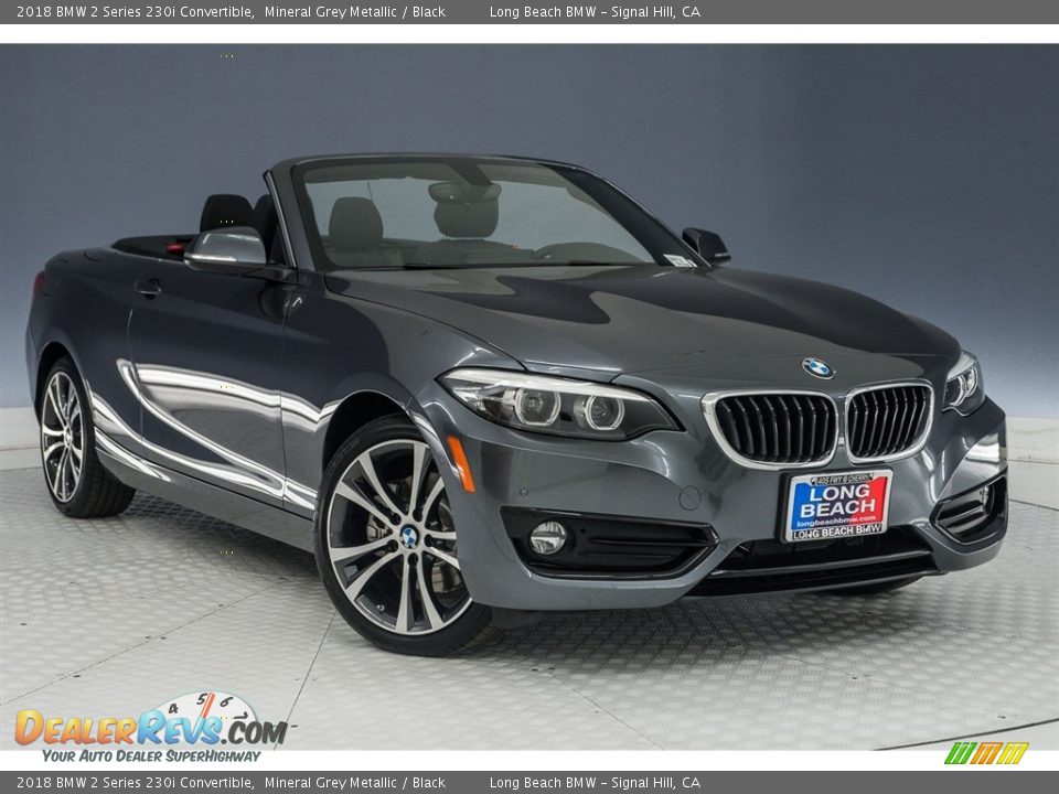 Front 3/4 View of 2018 BMW 2 Series 230i Convertible Photo #11