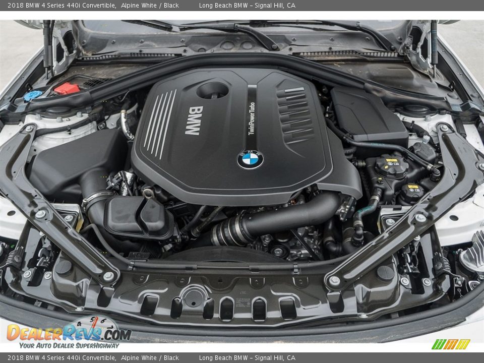 2018 BMW 4 Series 440i Convertible 3.0 Liter DI TwinPower Turbocharged DOHC 24-Valve VVT Inline 6 Cylinder Engine Photo #8