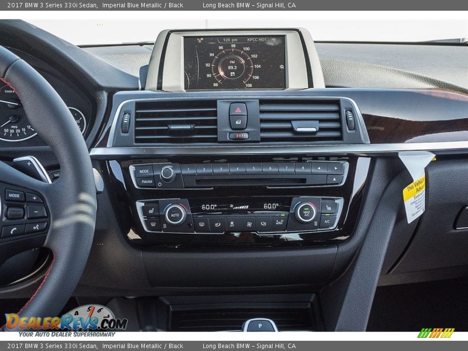 2017 BMW 3 Series 330i Sedan Imperial Blue Metallic / Black Photo #6