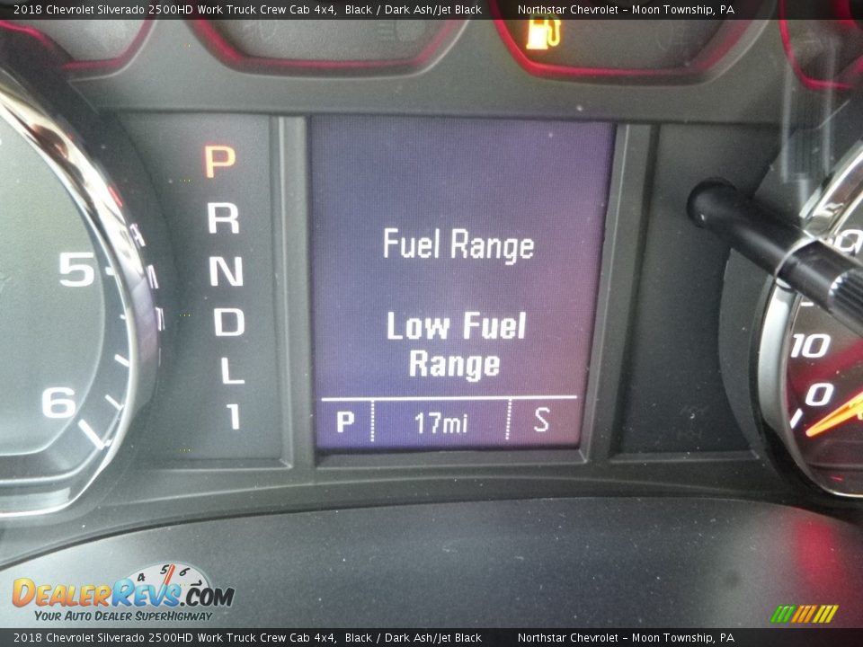 2018 Chevrolet Silverado 2500HD Work Truck Crew Cab 4x4 Black / Dark Ash/Jet Black Photo #19