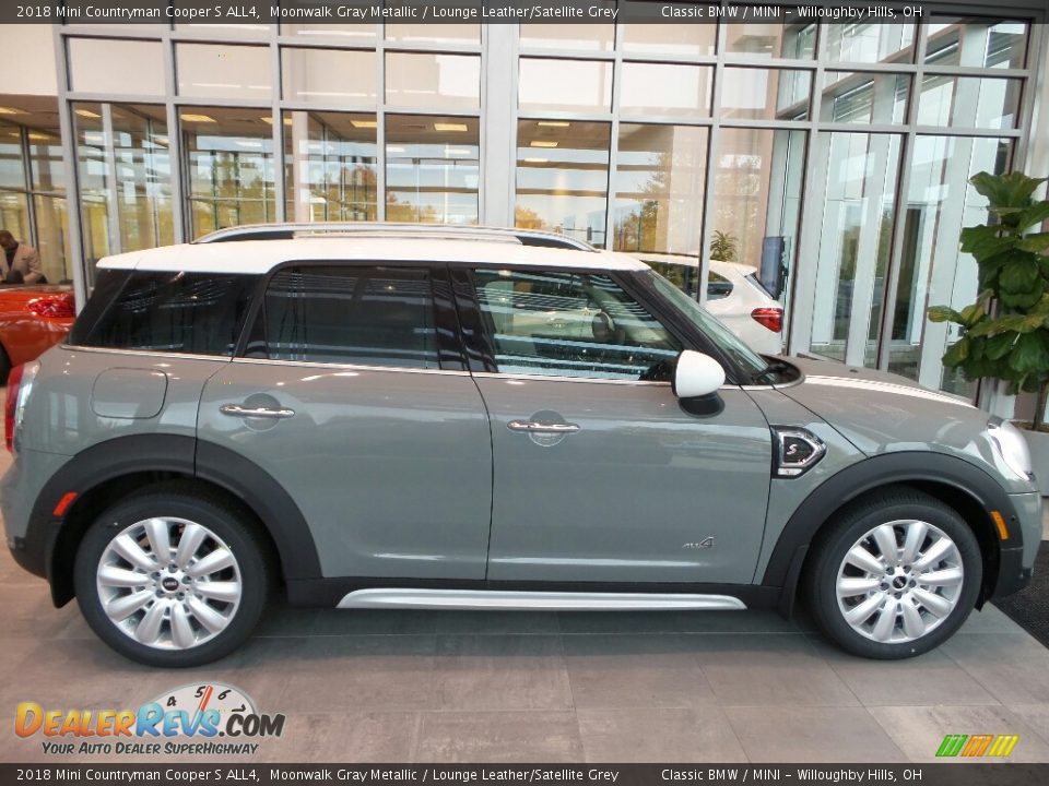 Moonwalk Gray Metallic 2018 Mini Countryman Cooper S ALL4 Photo #1