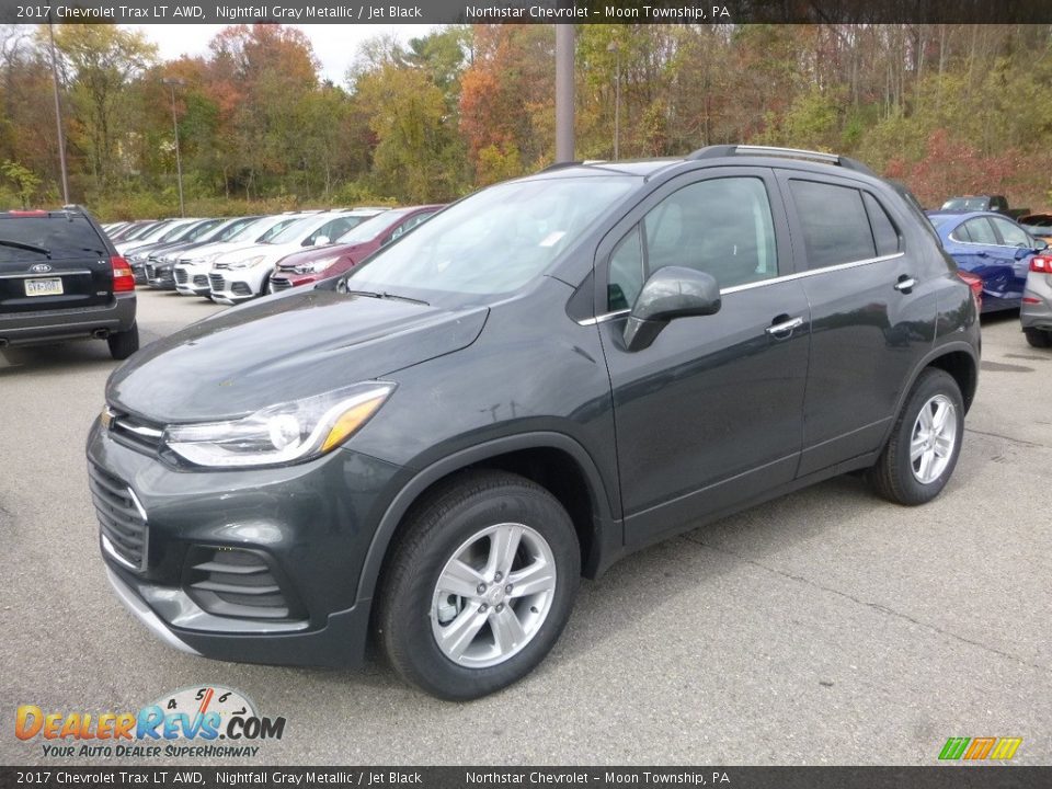 2017 Chevrolet Trax LT AWD Nightfall Gray Metallic / Jet Black Photo #1