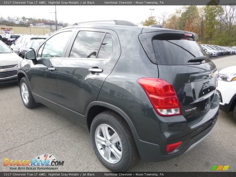 2017 Chevrolet Trax LT AWD Nightfall Gray Metallic / Jet Black Photo #3