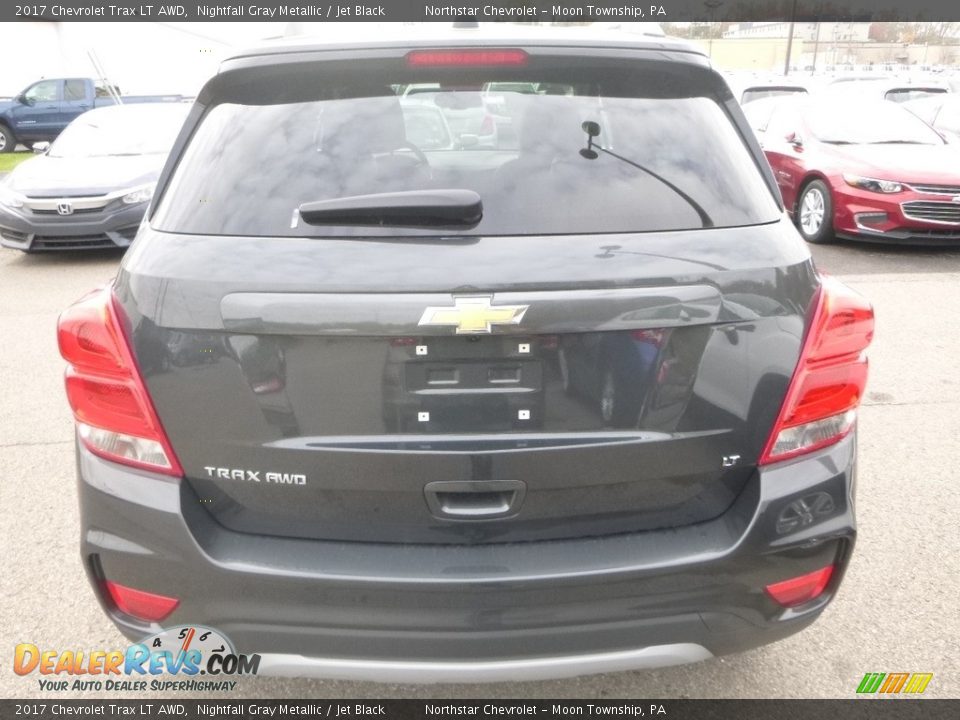 2017 Chevrolet Trax LT AWD Nightfall Gray Metallic / Jet Black Photo #4