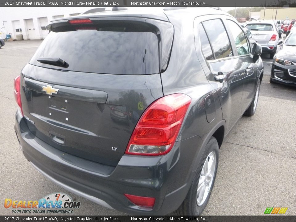 2017 Chevrolet Trax LT AWD Nightfall Gray Metallic / Jet Black Photo #5