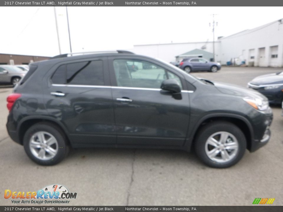 2017 Chevrolet Trax LT AWD Nightfall Gray Metallic / Jet Black Photo #6