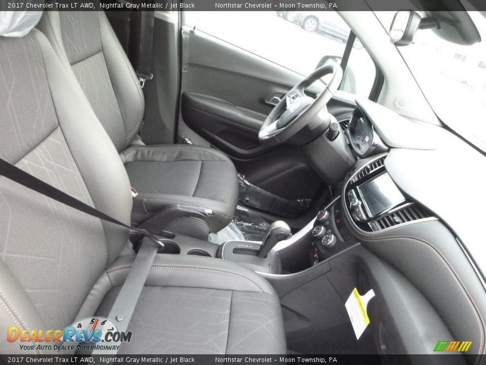 2017 Chevrolet Trax LT AWD Nightfall Gray Metallic / Jet Black Photo #10