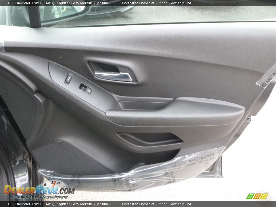 2017 Chevrolet Trax LT AWD Nightfall Gray Metallic / Jet Black Photo #12