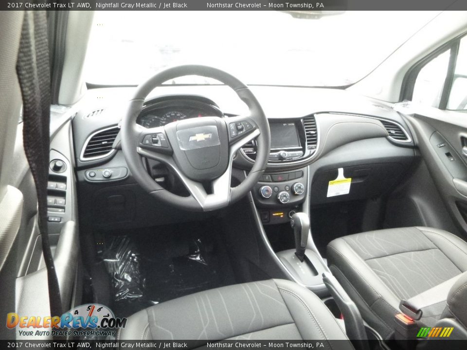 2017 Chevrolet Trax LT AWD Nightfall Gray Metallic / Jet Black Photo #14
