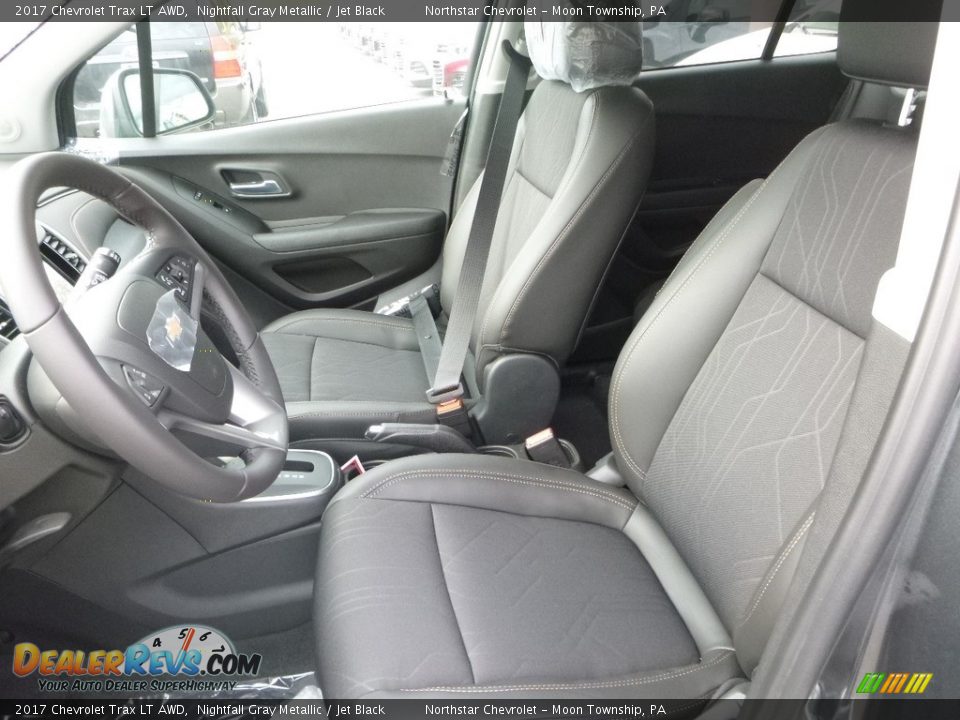 2017 Chevrolet Trax LT AWD Nightfall Gray Metallic / Jet Black Photo #16