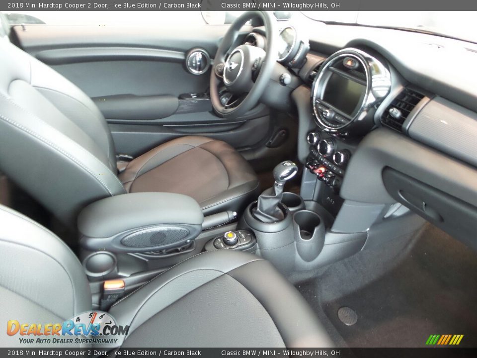 Carbon Black Interior - 2018 Mini Hardtop Cooper 2 Door Photo #4
