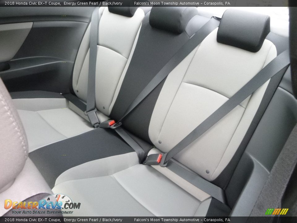 Rear Seat of 2018 Honda Civic EX-T Coupe Photo #9