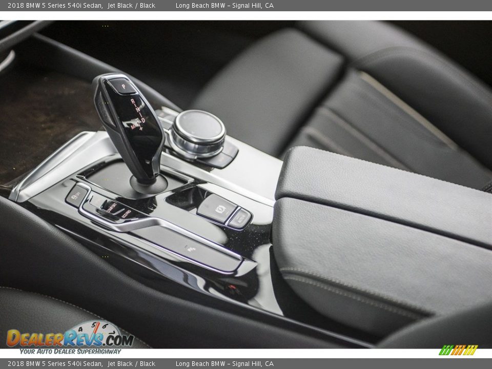 2018 BMW 5 Series 540i Sedan Jet Black / Black Photo #7