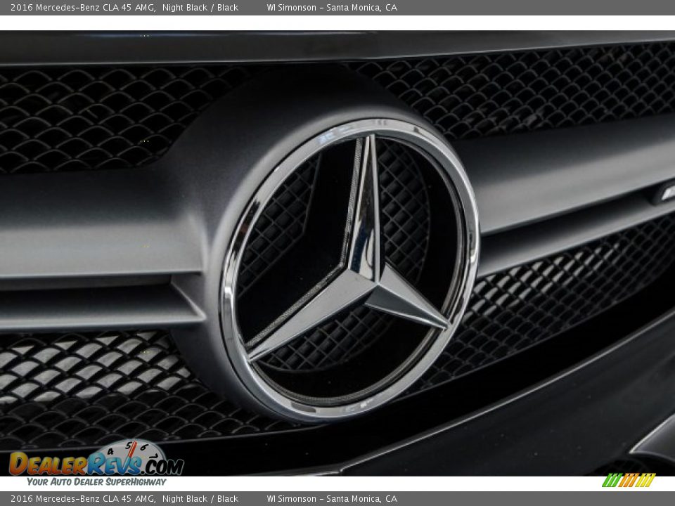 2016 Mercedes-Benz CLA 45 AMG Night Black / Black Photo #30