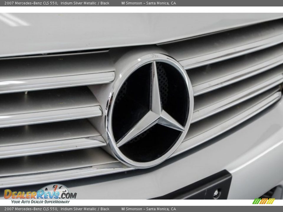 2007 Mercedes-Benz CLS 550 Iridium Silver Metallic / Black Photo #30