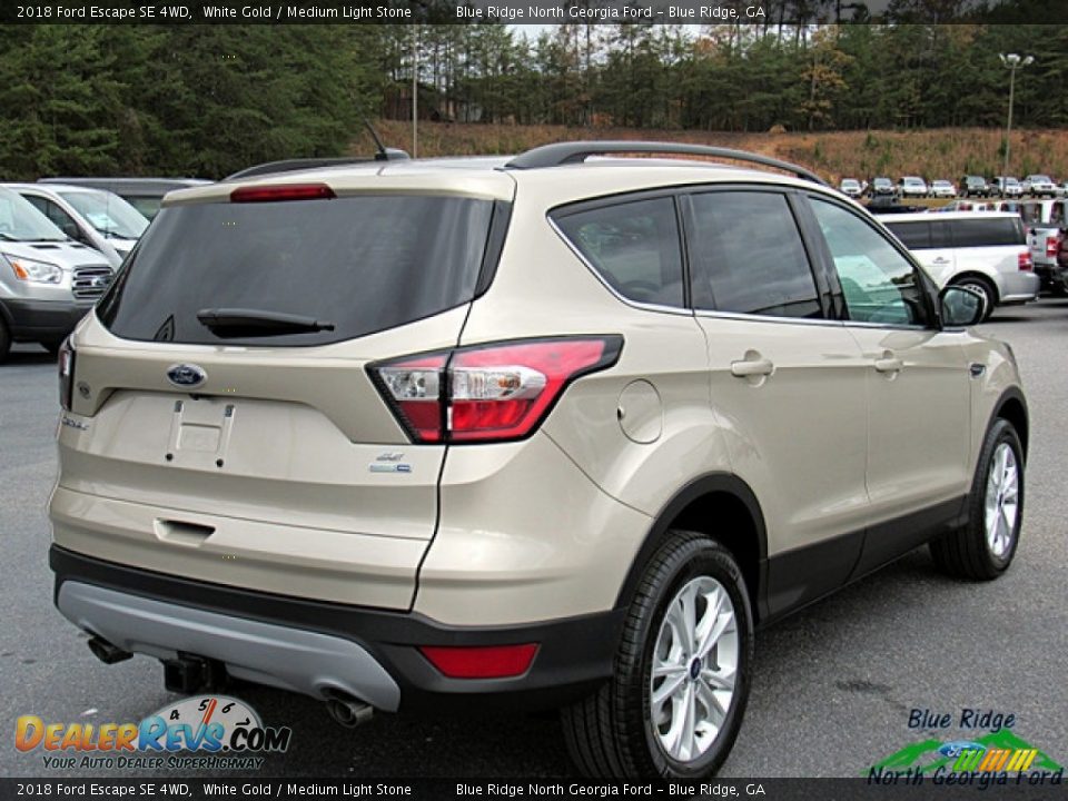 2018 Ford Escape SE 4WD White Gold / Medium Light Stone Photo #5