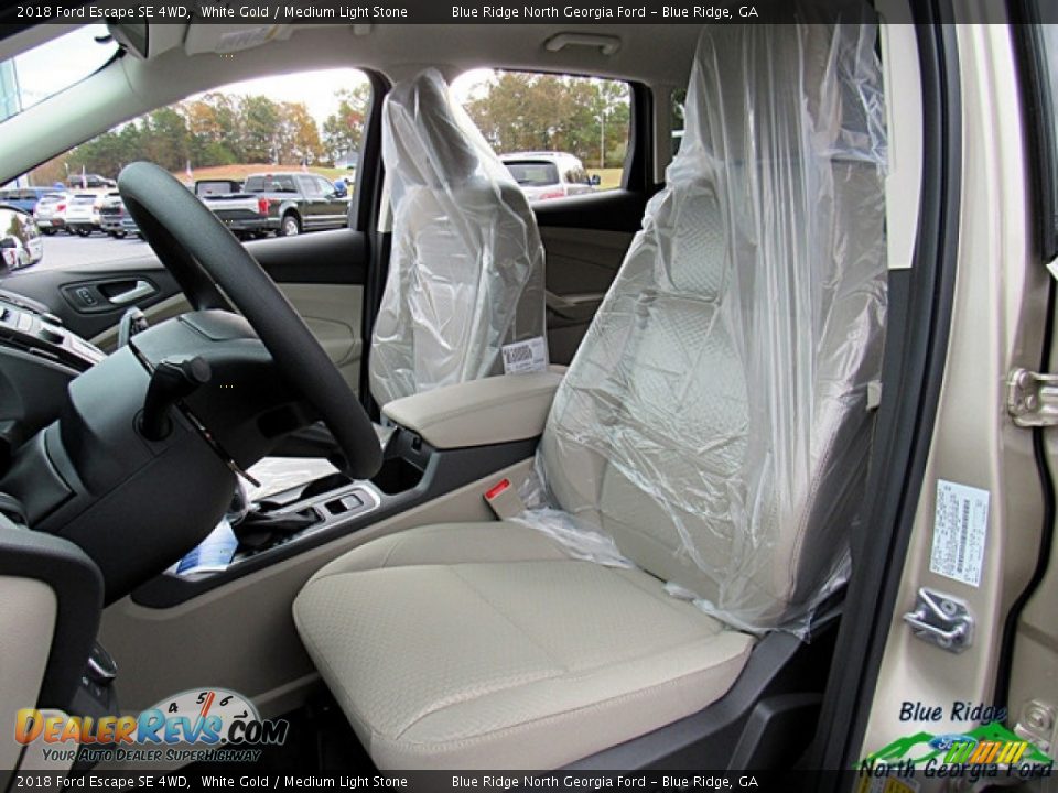2018 Ford Escape SE 4WD White Gold / Medium Light Stone Photo #9