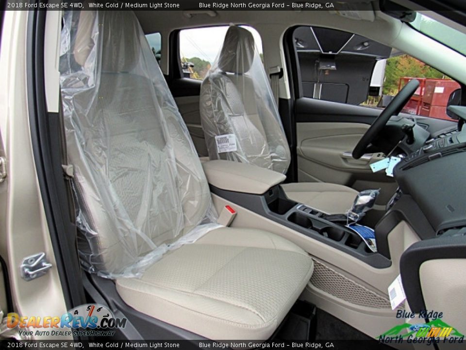 2018 Ford Escape SE 4WD White Gold / Medium Light Stone Photo #10