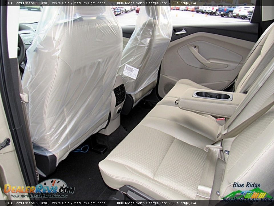 2018 Ford Escape SE 4WD White Gold / Medium Light Stone Photo #11